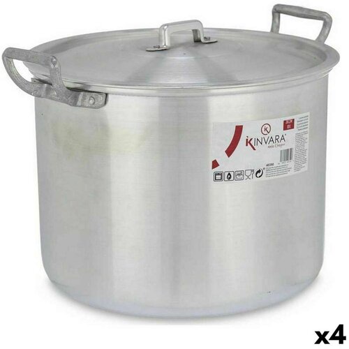  Lonac s Poklopcem Srebrna Aluminij 35 5 x 24 x 28 cm (4 kom.) Cijene