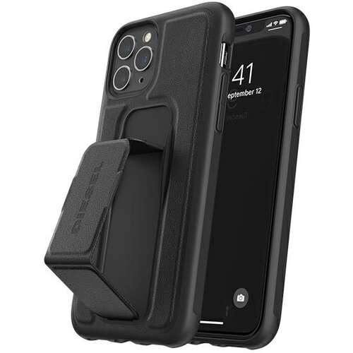 Diesel GRIP OVITEK USNJENI POGLED ZA IPHONE 12/12 PRO ČRN OVITEK, (21971182) Cene