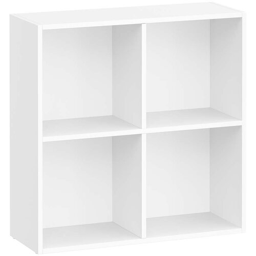 Songmics Knižna omara 24x66x66 cm Bela, (5000250228) Slike