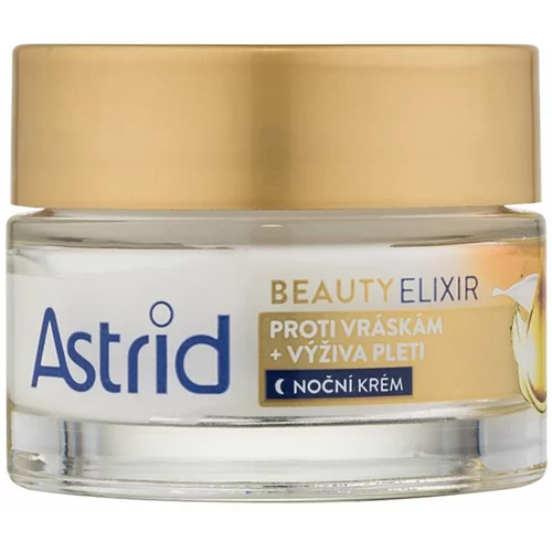 Astrid beauty Elixir hranjiva noćna krema protiv bora 50 ml za žene