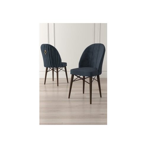 Hanah home Ritim set stolica, 44x96x42 cm, 6 dijelova, antracit-smeđa Cene
