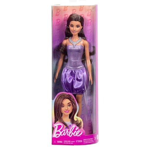 Mattel Barbie Fashionistas lutka svjetlucava večernja odjevna kombinacija ZA6180 Slike