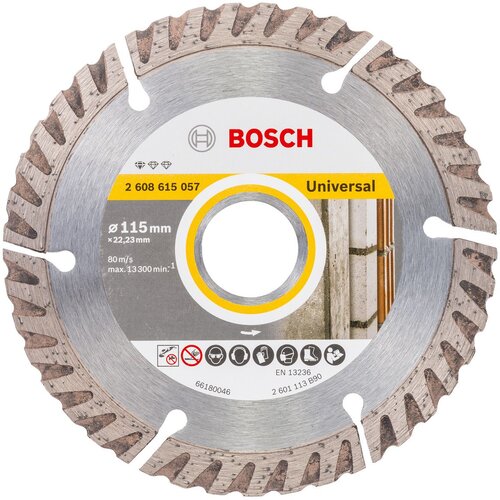Bosch Ploča rezna dijamantska 115x22,23mm 2608615057 Cijene