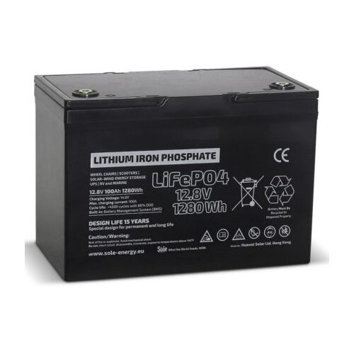  Litij Ionska baterija LiFe PO4 12,8V 100Ah 1280Wh Cijene