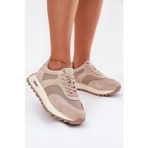 Big Star Suede Sneakers On A Platform Women&amp;#039;s Slike