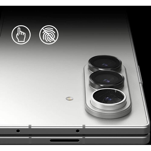 Samsung Galaxy Z fold 7 staklo za za&amp;scaron;titu okvira objektiva Ringke ( 2 kom. ) crno Slike