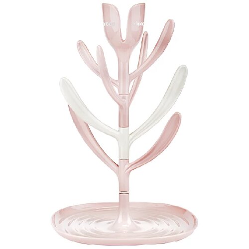 Kikka Boo Stalak za su&scaron;enje fla&scaron;ica Tulip KKB60076, Roze-beli Cene