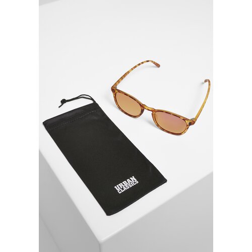 Urban Classics Accessoires Sunglasses Arthur UC brown leo/rosé Cene
