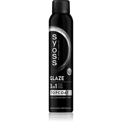 Syoss Intense Glaze Topcoat sijaj za lase 200 ml Slike