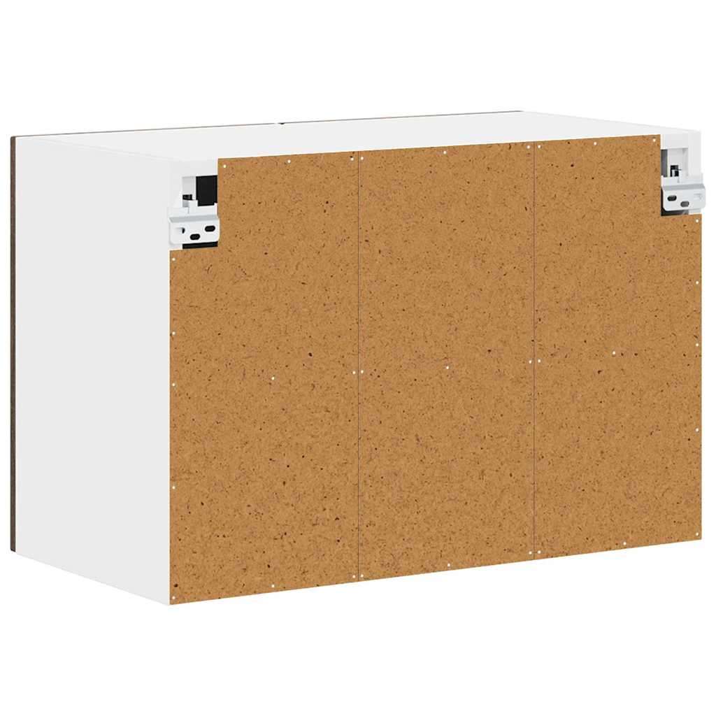  Zidni kuhinjski ormarić Zidne 2 pcs Smeđi hrast 60 x 31 x 40 cm Slike