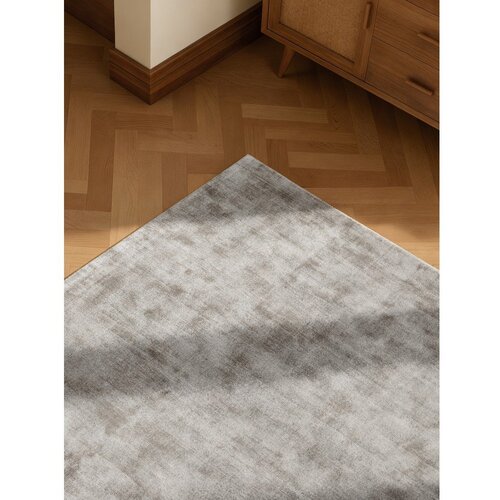 Vikosa Siva ročno tkana viskozna preproga 80x150 cm Noemi &amp;ndash; Slike