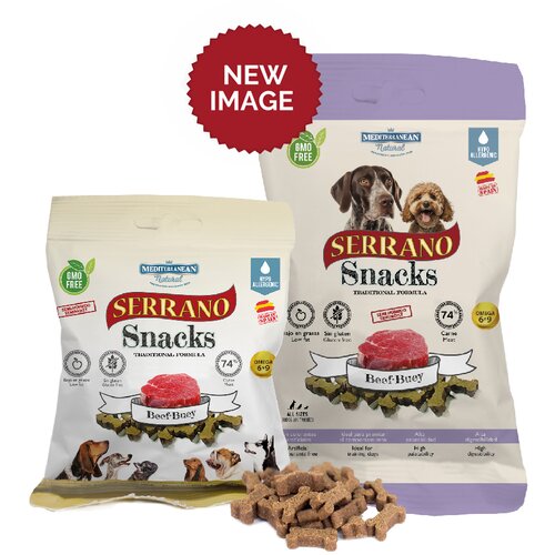 Mediterranean Natural Serrano Snacks poslastice za pse - govedina 100g Cene
