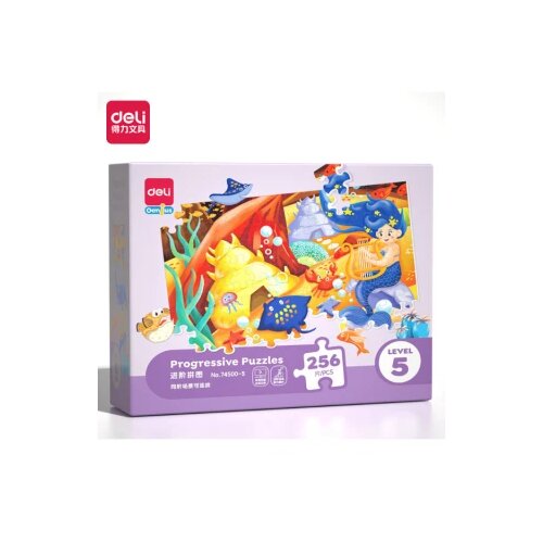  Puzzle slagalica deli progresivni nivo 5 - 256 delova 74500-5 Cene