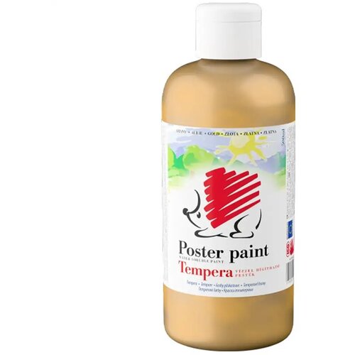 ICO ICO: Ježkova tempera v zlati barvi, 500 ml Cene
