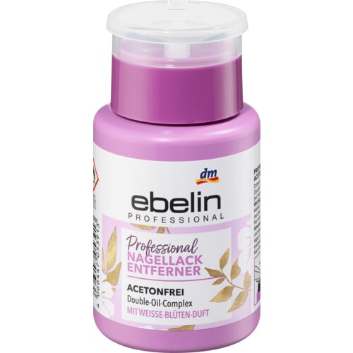 ebelin Professional odstranjivač laka za nokte sa biotinom i arganovim uljem bez acetona 125 ml Cene