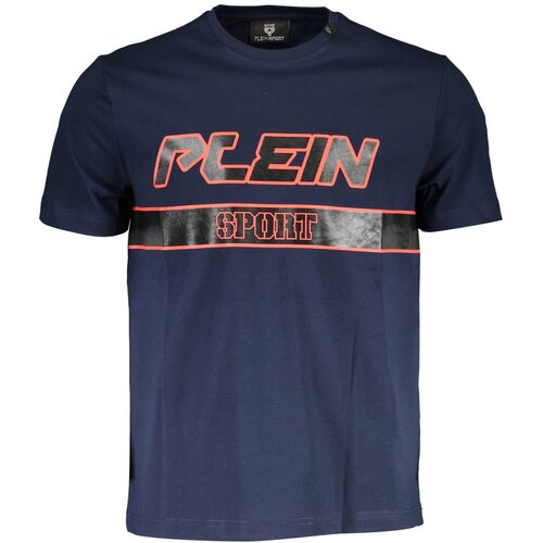 Plein Sport SHORT SLEEVE T-SHIRT MEN BLUE Cene