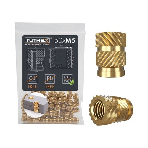 Umetak Navojni vložek M5 (50 kosov) Slike