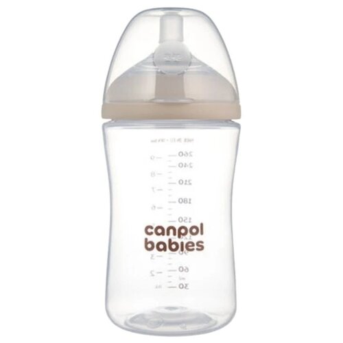 Canpol plastična fla&amp;scaron;ica za bebe Dual Zone Natural Slike
