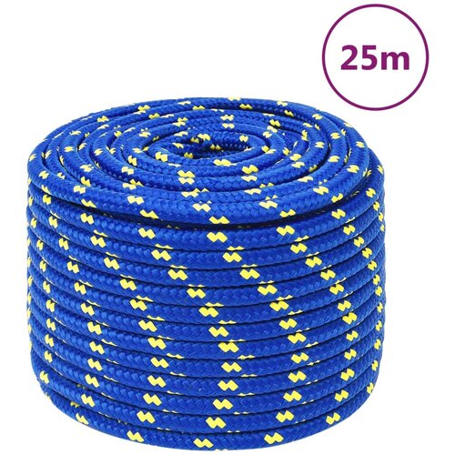 vidaXL Vrv za čoln moder 14 mm 25 m polipropilen Cene
