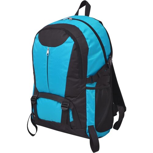 VidaXL Ruksak za planinarenje 40 L crno-plavi Slike