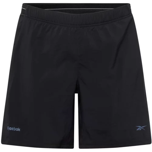 Reebok Sportske hlače 'SPEED SHORT 4.0 2-IN-1' plava / crna / bijela