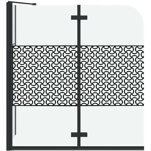 VidaXL Kupka Zatvaranje Geometrijski Crna 120 x 67 x 129 cm Slike