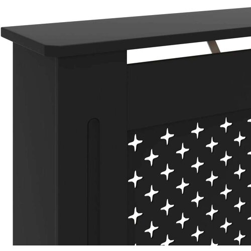 VidaXL pokrov za radijator crni 172 x 19 x 81 cm mdf Slike