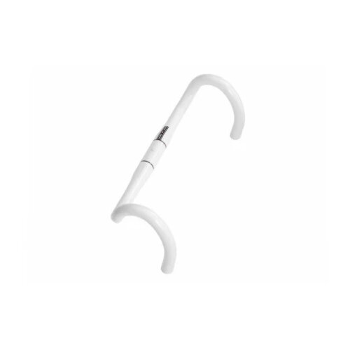  Volan za druma&amp;scaron;e alu beli 400x31.8mm stratos logo Slike