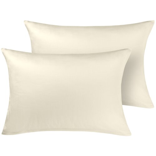 Svilanit 2 delni set prevleka za vzglavnik Luxe Sateen, 60x80, bež Slike