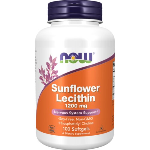 Now Foods Suncokretov Lecitin 1200mg 100 kaps. Cene