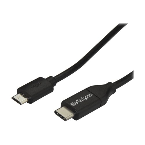 StarTech.com USB2CUB2M USB kabel 2 m USB 2.0 USB C Micro-USB B Crno Slike