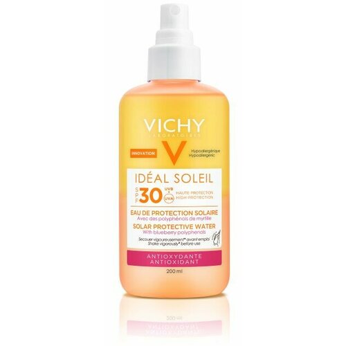Vichy soleil ideal soleil protective water spf 30+, 200 ml Cene