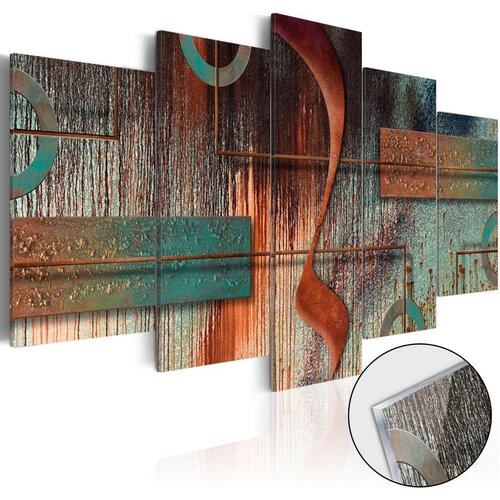  Slika na akrilnom staklu - Abstract Melody [Glass] 100x50 Cijene