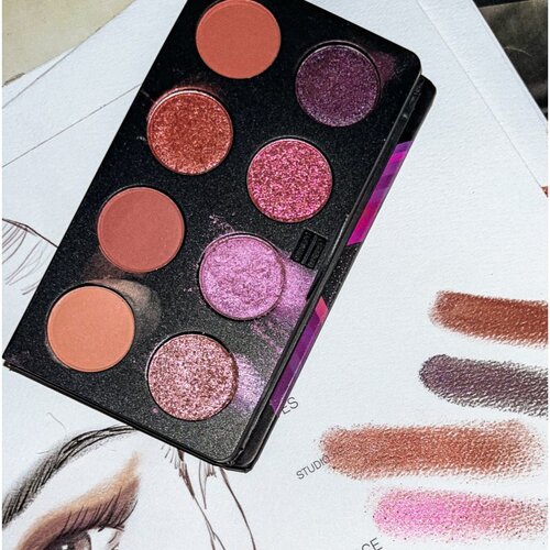 Smashbox Always On Mood Board Eye Shadow Palette paleta senčil za oči odtenek Bougie Vibes 6,8 g Slike
