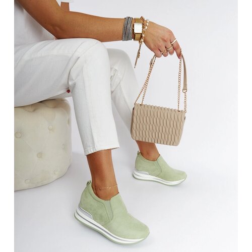 Gemre Green wedge sneakers Alquippa Cene