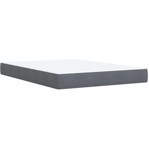  s box springom, madracem i LED-om Tamnosiva 160 x 200 cm Slike