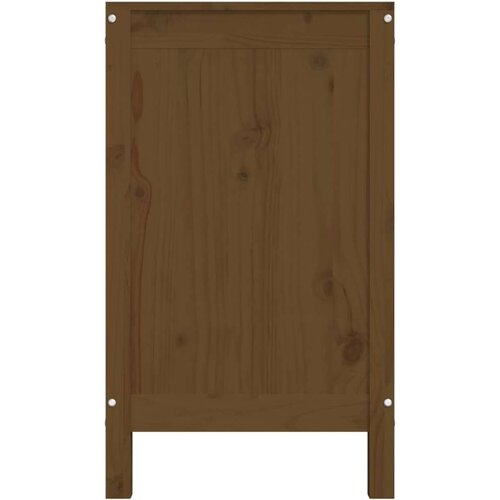 vidaXL Kutija za rublje boja meda 88,5 x 44 x 76 cm masivna borovina Cene