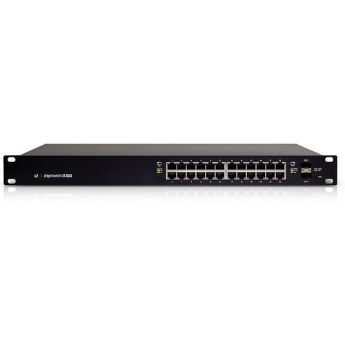 Ubiquiti ES-24-250W network switch Managed L2 /L3 Gigabit Ethernet (10 /100 /1000) Power over Ethernet (PoE) 1U Black Cijene
