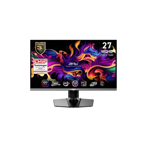 MSI MPG 271QRXDE QD-OLED ekran za igranje Energetska učinkovitost 2021 G (A - G) 67.3 cm (26.5 palac) 2560 x 1440 piksel Cijene