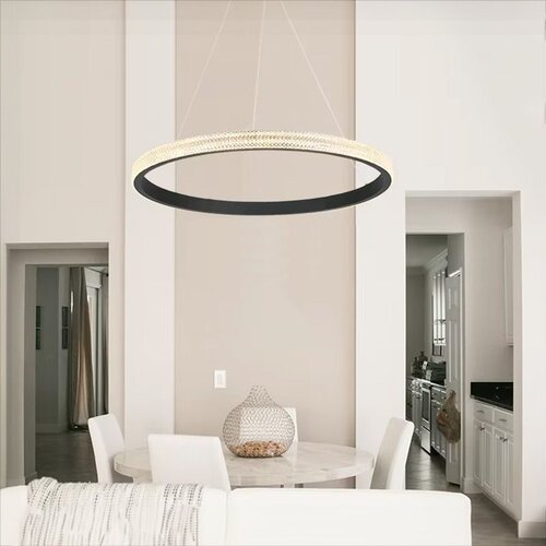 Toolight Viseća LED lampa APP1512-CP crna Slike
