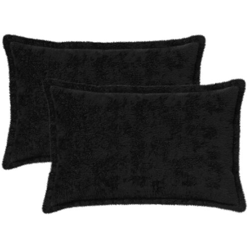  Presvlaka za jastuk 2 kom. HOUTEN Crna 50 x 70 cm - Crna 50 x 70 cm 2 Cene