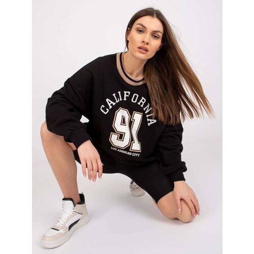 FANCY Sweatshirt-FA-BL-7650.40-black Cene