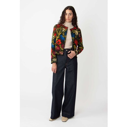 IVKO WOMAN kardigan sa o-izrezom/ cvetni motiv - šuma zelena 242621.069 Cene