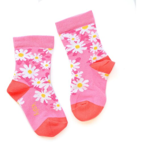 Koly Socks Čarape sa cvetićima pink Cene