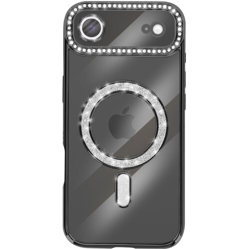 AVIZAR Ovitek za iPhone Air, združljiv z MagSafe, z okrasnim obodom iz strasa, Črna, (5000190499) Cene