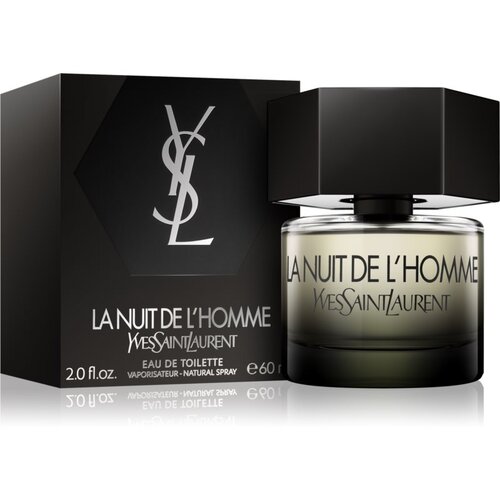Yves Saint Laurent La Nuit De L&amp;acute;Homme toaletna voda 60 ml za mo&amp;scaron;ke Slike