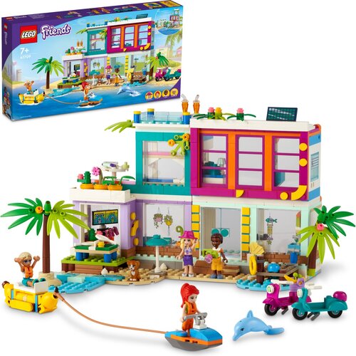 Lego friends počitni&amp;scaron;ka hi&amp;scaron;ica na plaži (41709) Slike