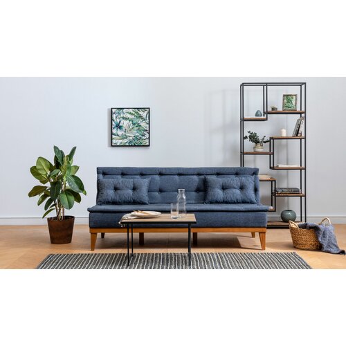 fuoco-dark blue dark blue 3-Seat sofa-bed Slike