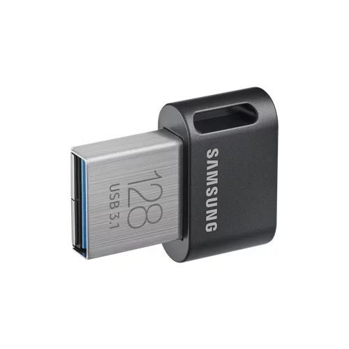 Samsung USB ključek FIT Plus, 128GB, USB 3.1, 400 MB/s, siv