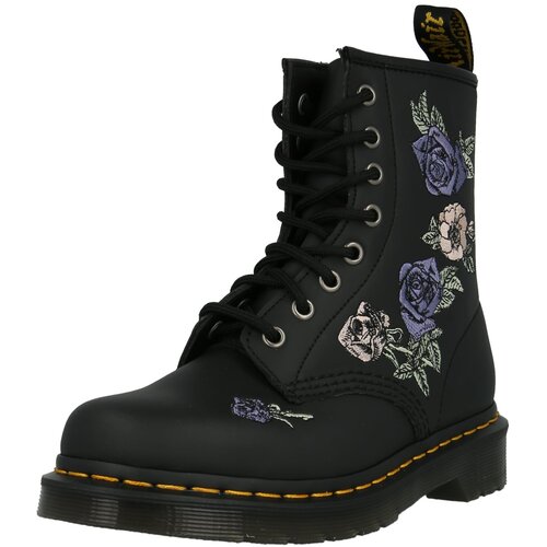Dr. Martens Gležnarji z vezalkami '1460 Vonda' zelena / vijolično modra / roza / črna Cene